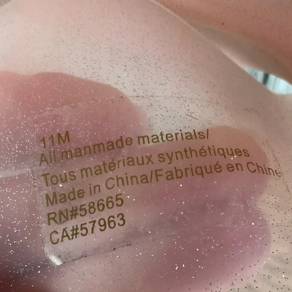 BP “June” Pink Jelly Slides Women’s Sz 11 Casual Pool Slides Slip On Sandals - Picture 11 of 11